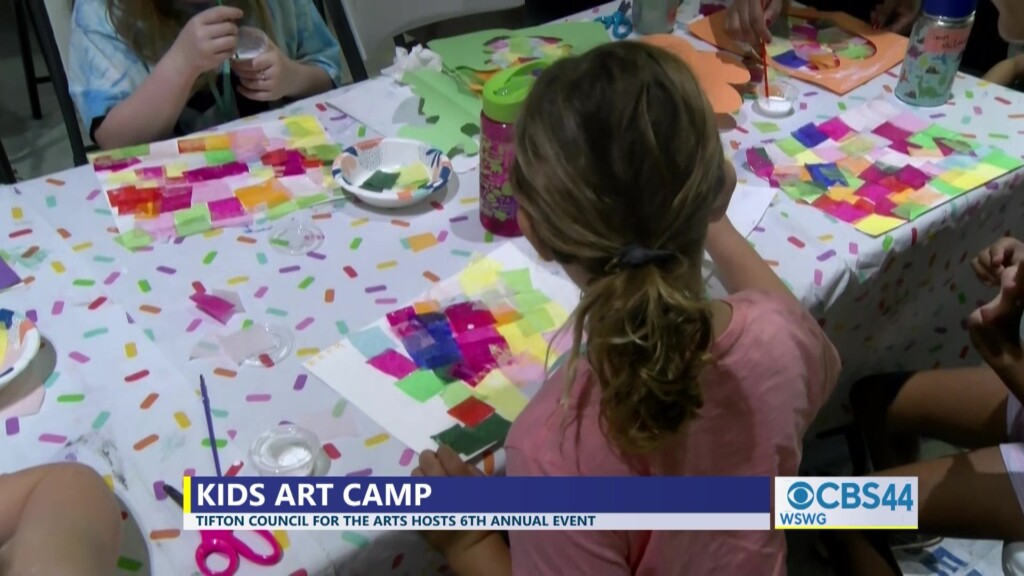 Rodney Tifton Kids Art Camp