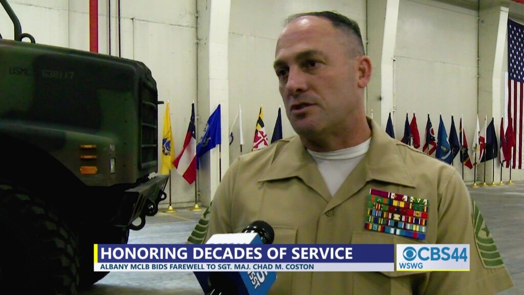 Deandra Mclb Albany Sgt Maj Chad Coston Retires 060624