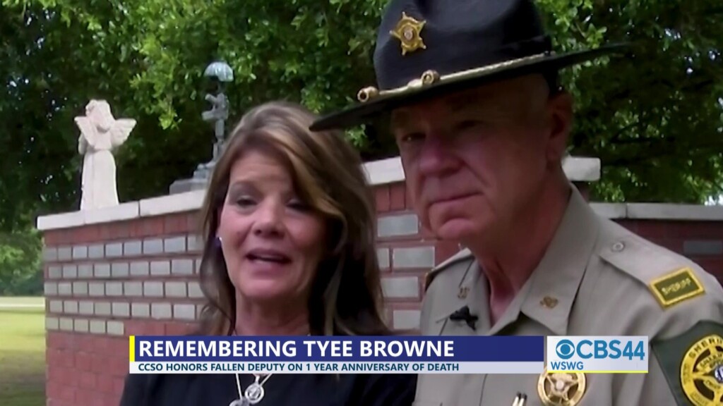 Brian Cordele Fallen Deputy Tyee Browne Memorial Pkg
