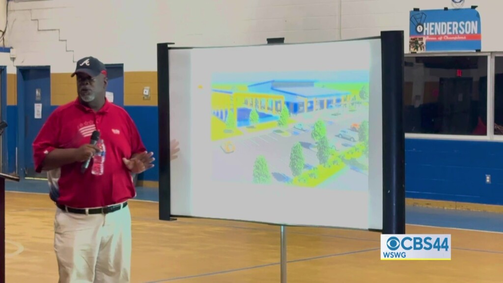 Deandra Albany Henderson Park Update Town Hall Meeting Pkg