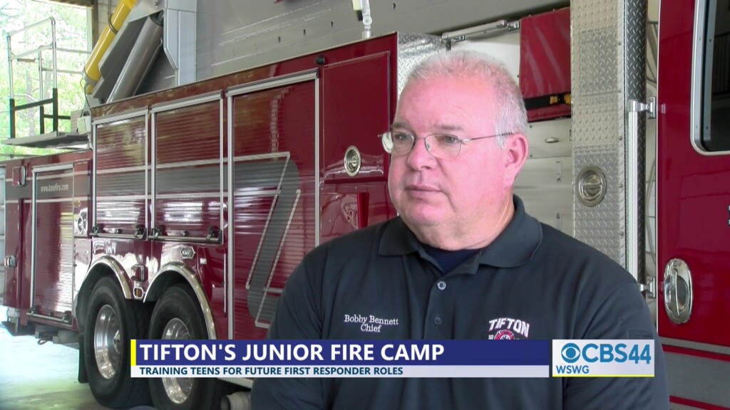 Brian Tifton Fire Dept Junior Fire Camp