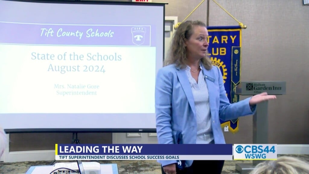 Tifton Rotary Club Welcomes New Tift Co. Schools Superintendent