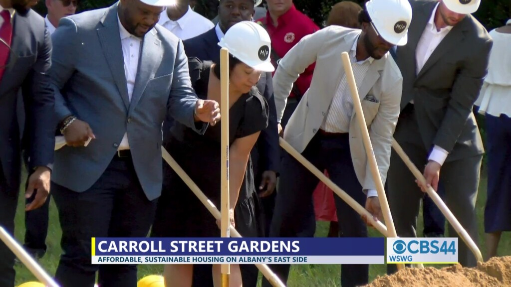 De'andra Carroll Street Gardens Groundbreaking