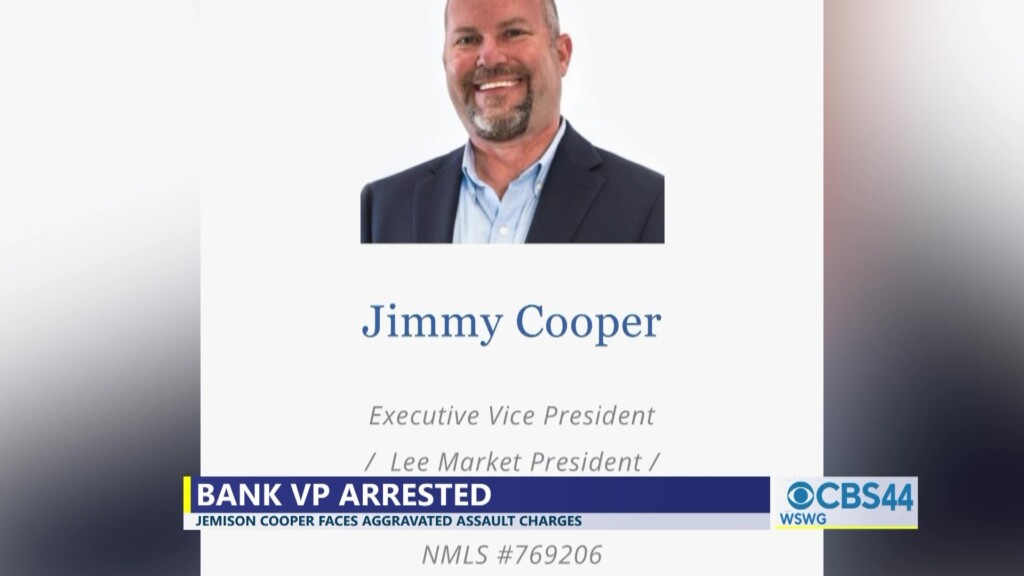 Lee Co. Ga Community Bank Pres. Cooper In Court Vo