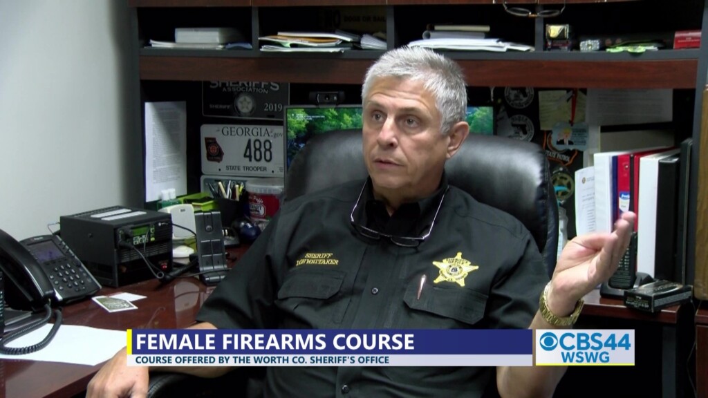Gabe Sylvester Worth Co Sheriff Female Firearm Familiarization Course Vosot