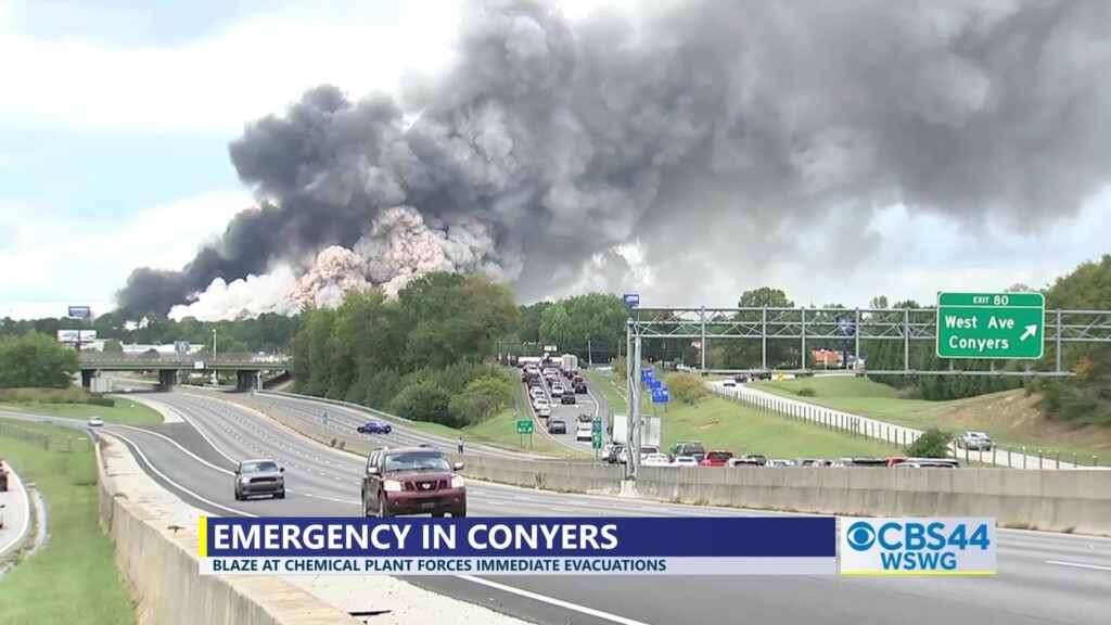 Ga Chemical Plant Fire