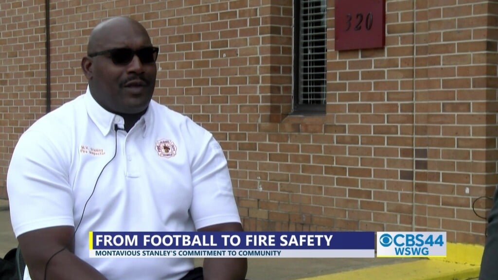Gabe Nfl Player To Albany Firefighter Pkg