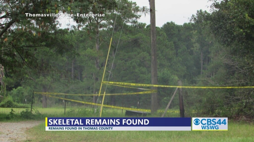 Thomas County Skeletal Remains Found