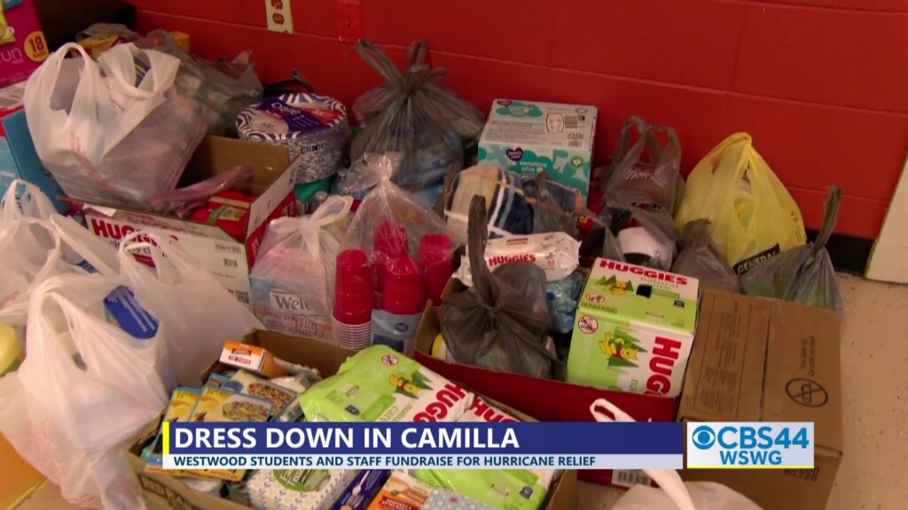 Gabe Westwood Camilla Dress Down For Hurricane Relief