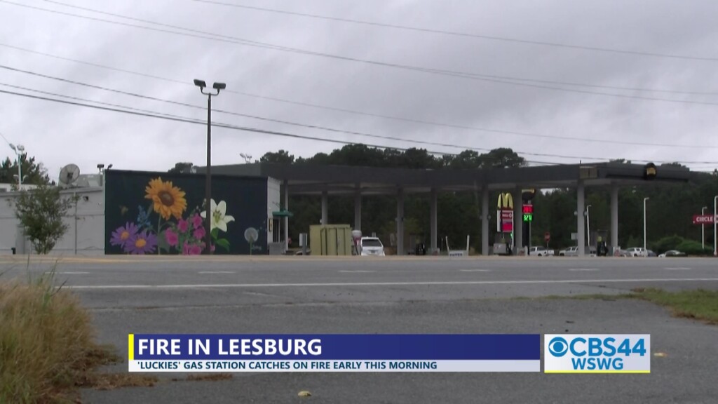 Brian Leesburg Luckies Gas Station Fire