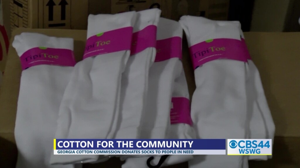 Georgia Cotton Commission Sock Donation Vosot