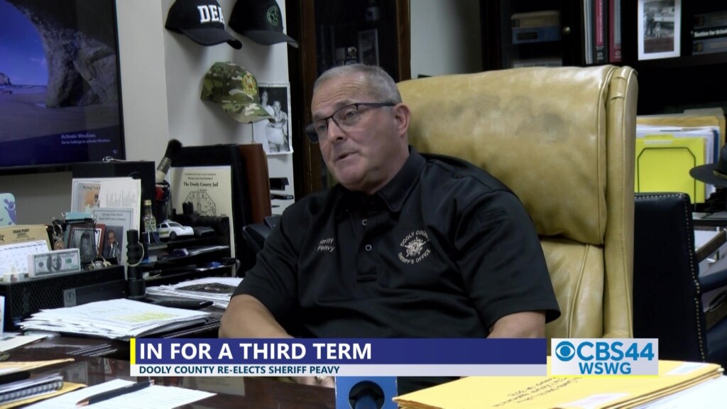 Gabe Dooly Co Sheriff Peavy Re Elected