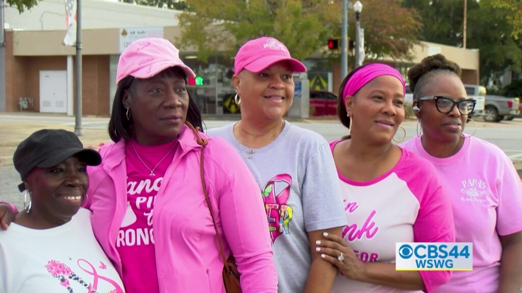 Deandra Crisp Co Angela Wilcox Breast Cancer Awareness Walk Pkg