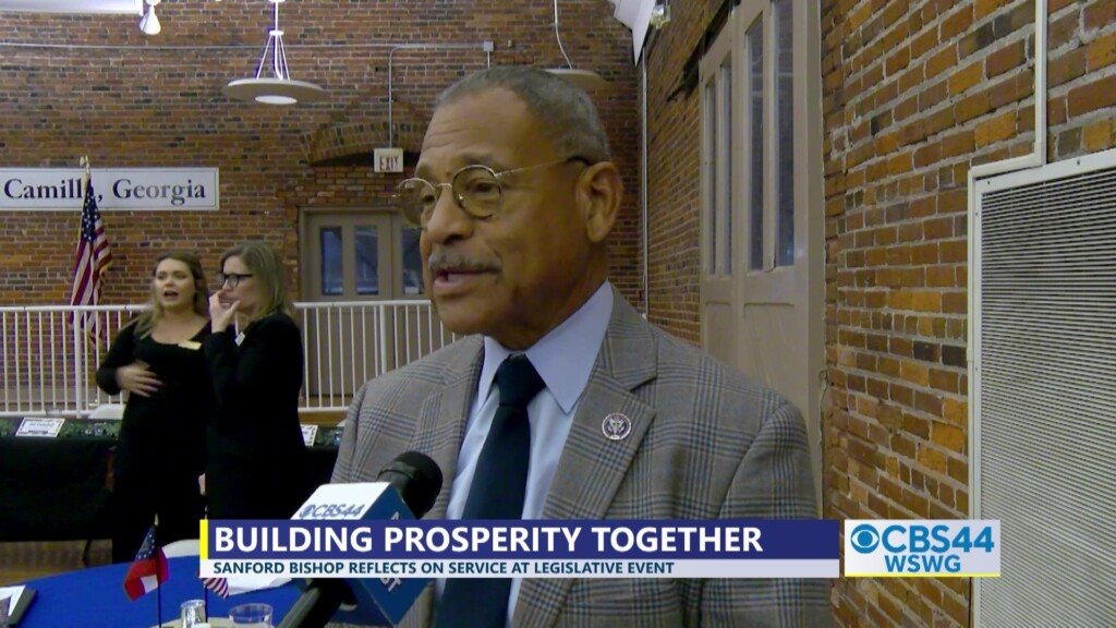 Deandra Rep. Sanford Bishop In Camilla Swga Reg Commission Legislative Reception Pkg