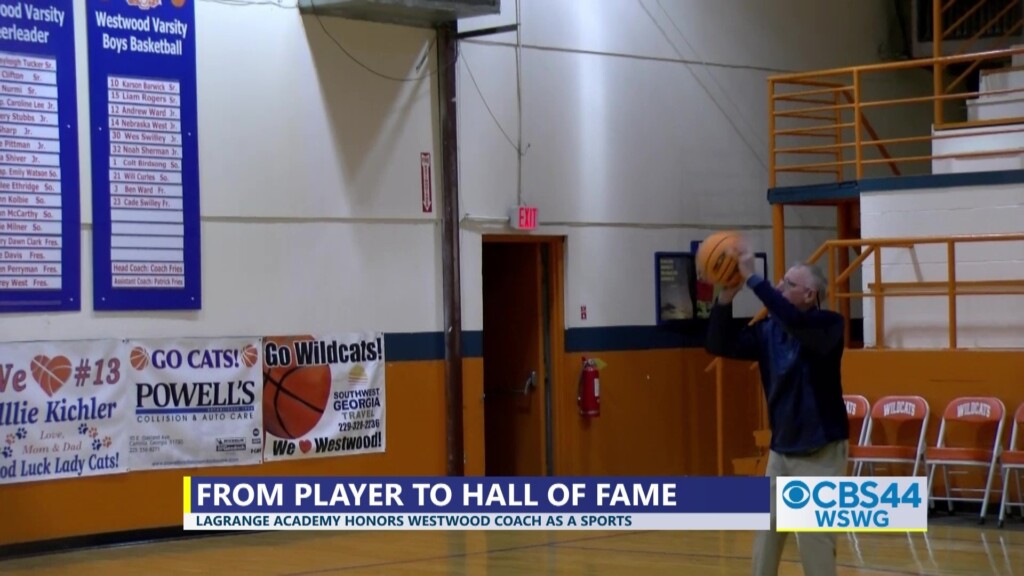 Gabe Westwood Head Basketball Coach Inducted Into Hall Of Fame Pkg