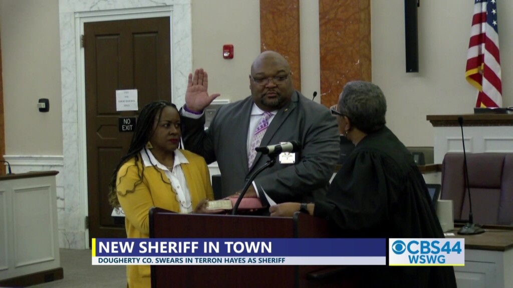 Brian Sheriff Hayes Sworn In