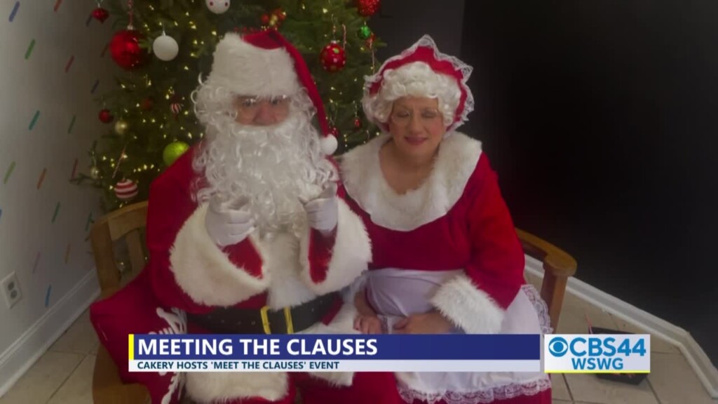 Gabe The Cakery Santa And Mrs. Claus