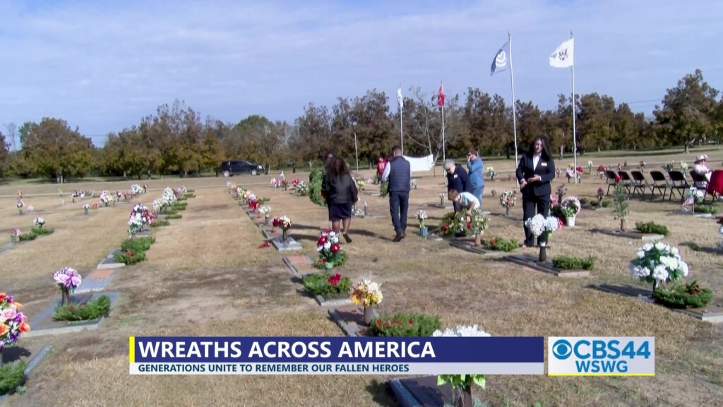 Gabe Wreaths Across America