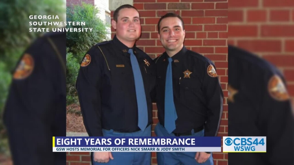 Gsw Officer Smarr & Smith Memorial Ceremony