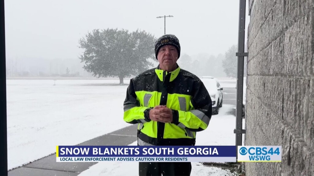 Gabe Crisp Co Sheriff Winter Safety