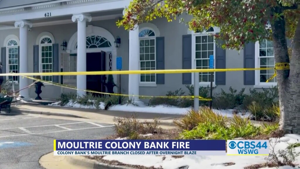 Colony Bank Moultrie Fire