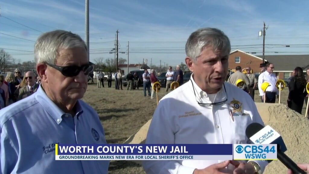Brian Worth Co Jail Groundbreaking