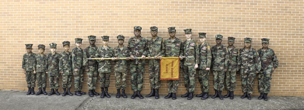Albany Young Marines from Albany, Georgia were named Division 2 Young Marine Unit of the Year.