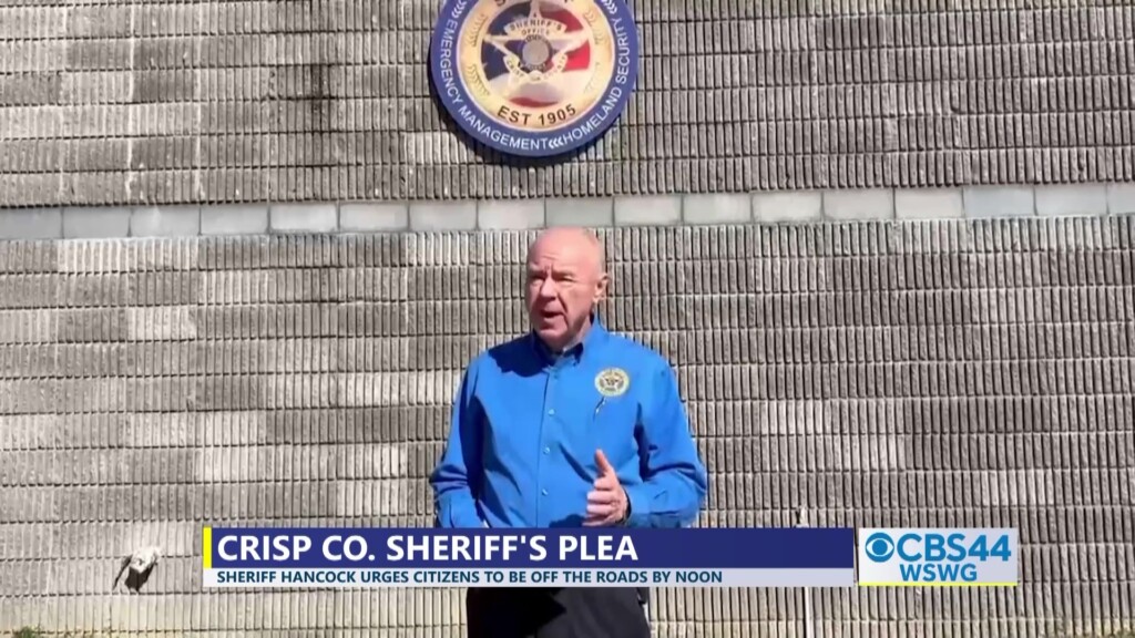 Crisp Sheriff Hancock Winter Storm