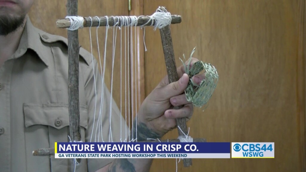 Crisp Co Lake Blackshear Resort Nature Weaving