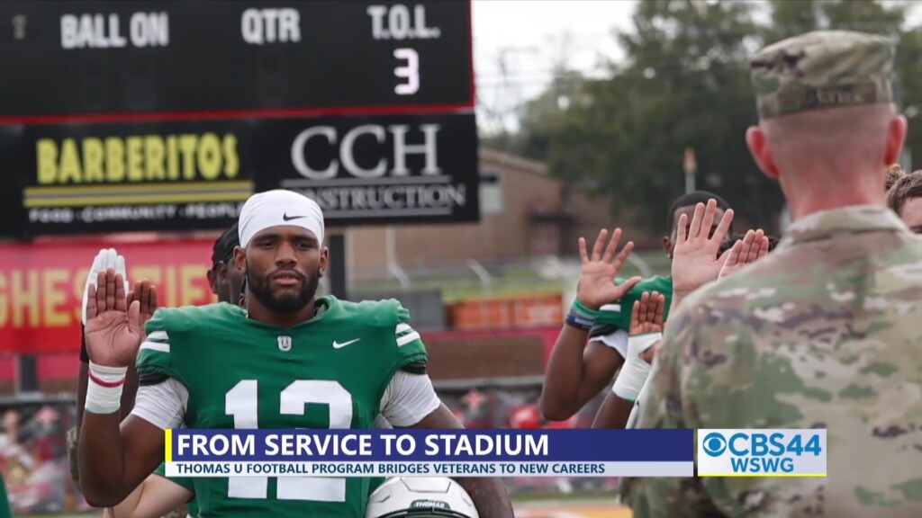 Deandra Thomas University Military Transition Football
