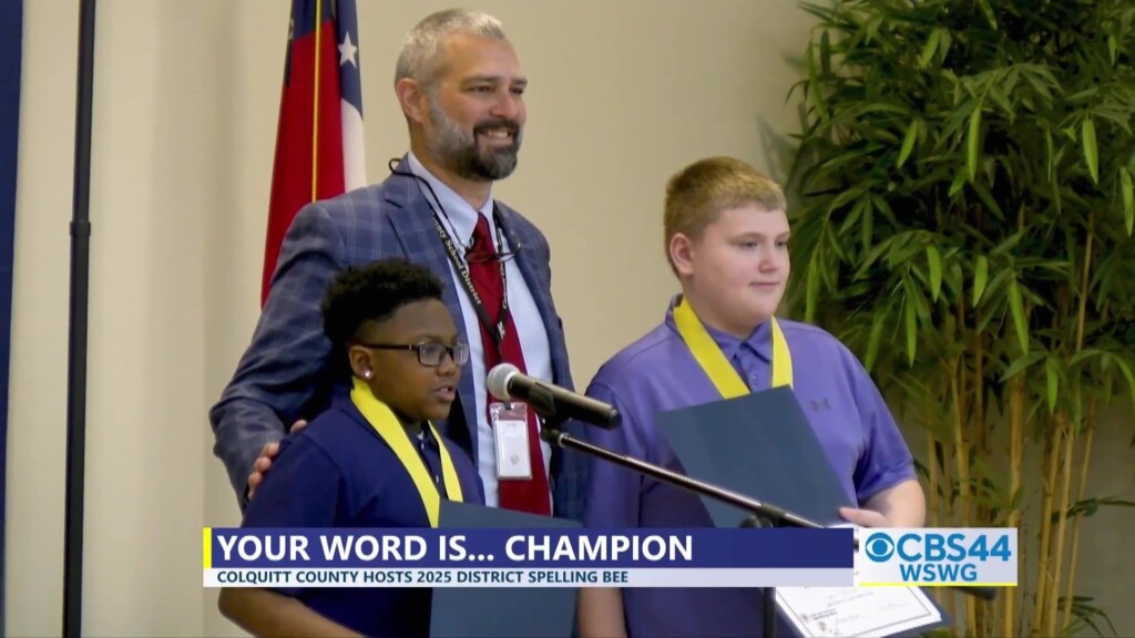 Deandra Colquitt Co District Spelling Bee