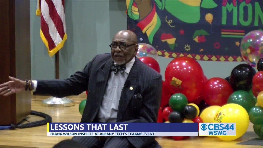 Gabe Black History Frank Wilson Speaks At Teaams Session Albany Tech
