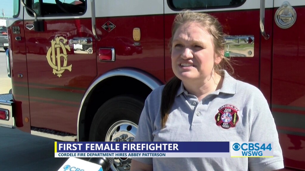 Gabe Cordele First Female Firefighter Abbey Patterson