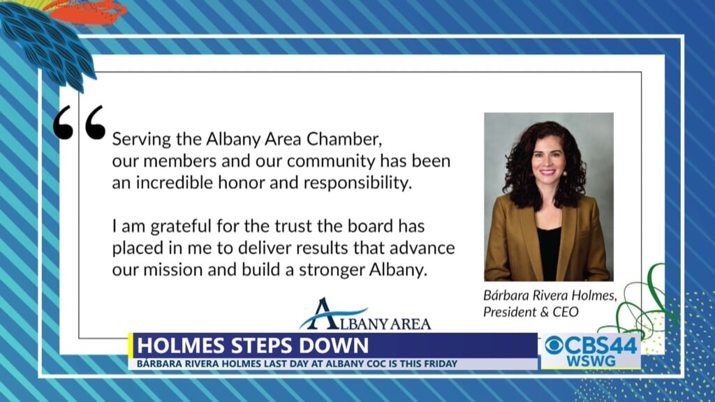 Albany Area Chamber Barbara Rivera Holmes Steps Down