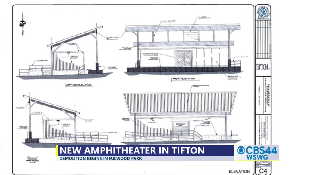 Tifton New Amphitheater Fulwood Park