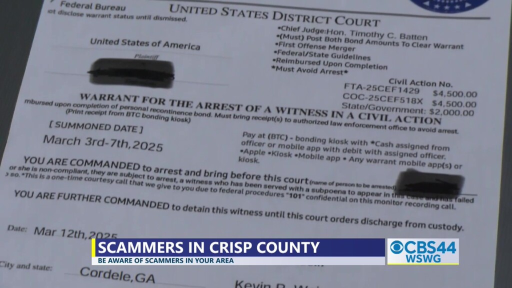 Gabe Crisp Co Sheriff Warns Spoofing Scam Vosot