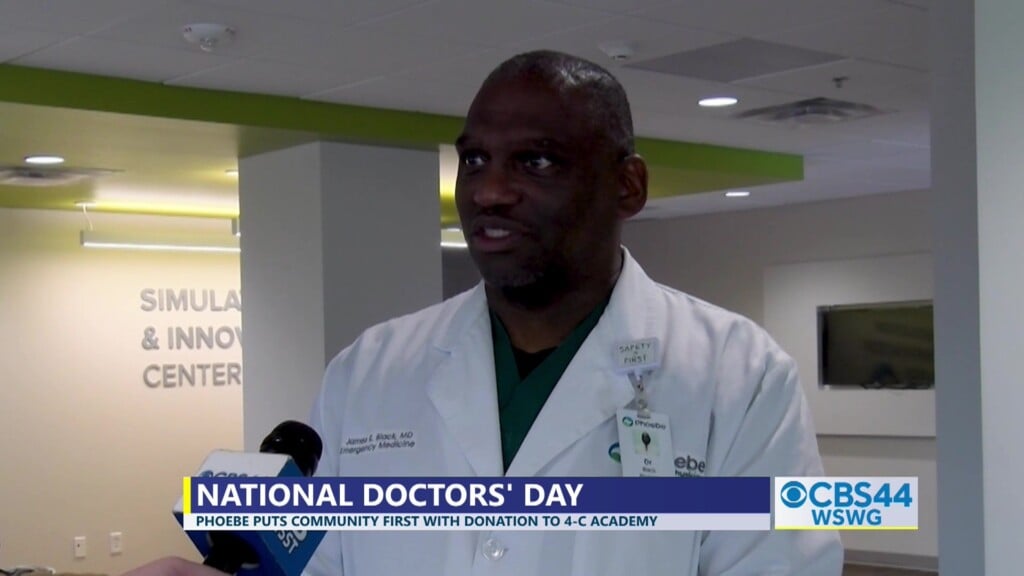Gabe Phoebe Donates To 4c Academy For National Doctors Day