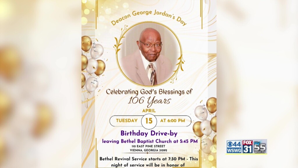 70002 Vienna Bethel Baptist Deacon George Jordan's Birthday