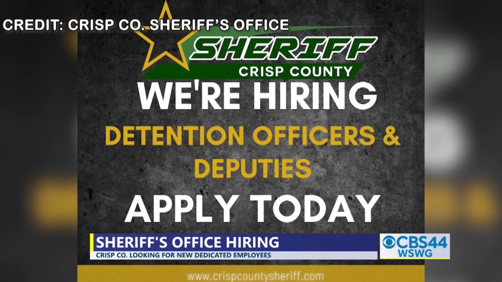 70003 Crisp Co Sheriffs Office Now Hiring