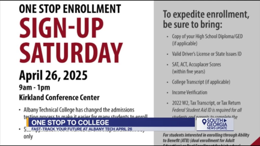 Albany Tech One Stop Enrollment