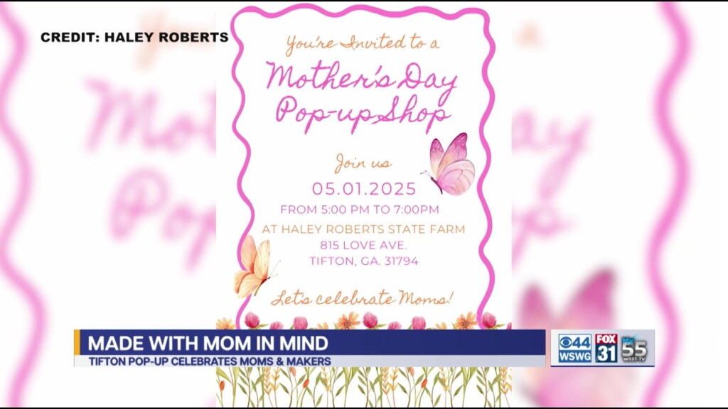 Tifton Mother's Day Pop Up Shop