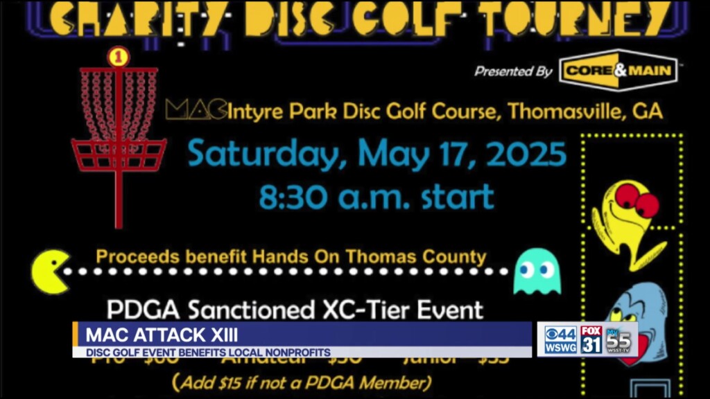 Thomasville Red Hills Disc Golf Hosts Mac Attack Xiii Disc Golf Charity Tournament