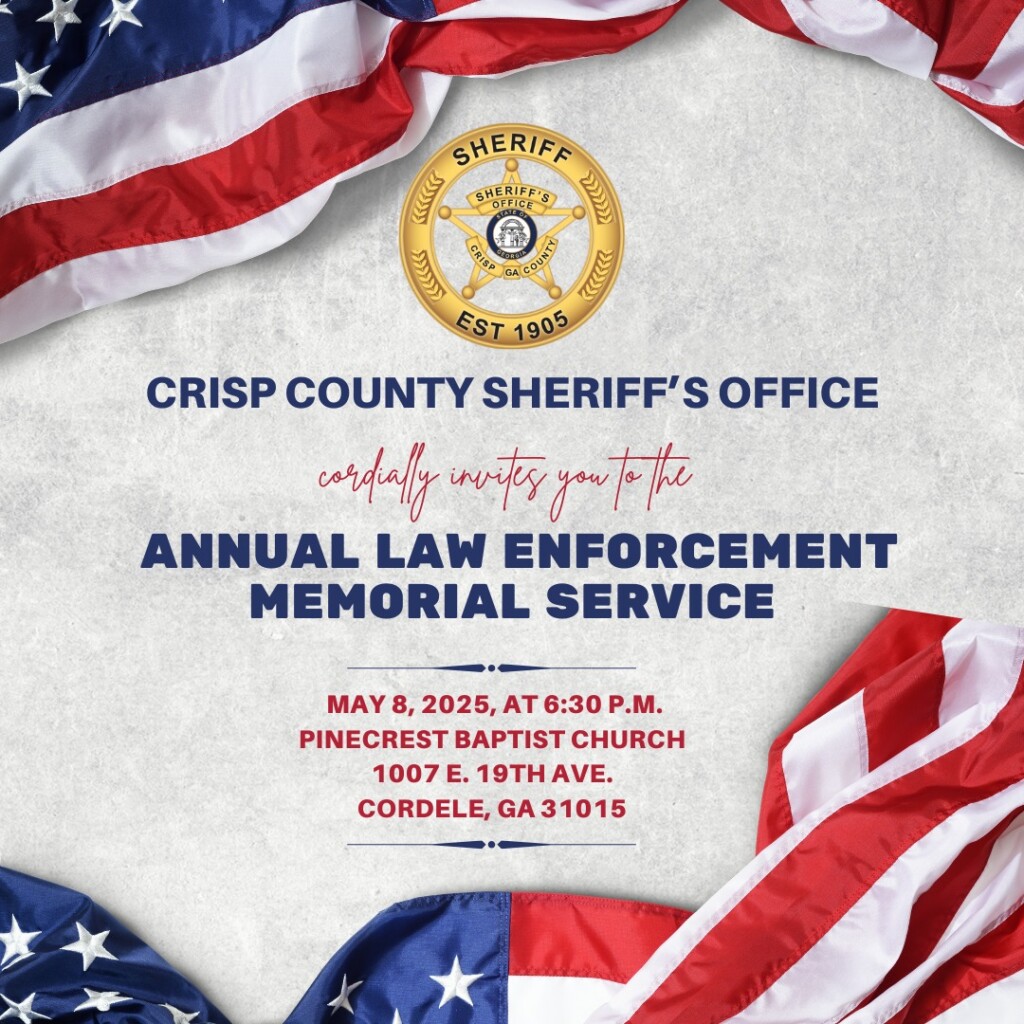 Crisp Co Sheriffs 13th Annual Law Enforcement Memorial