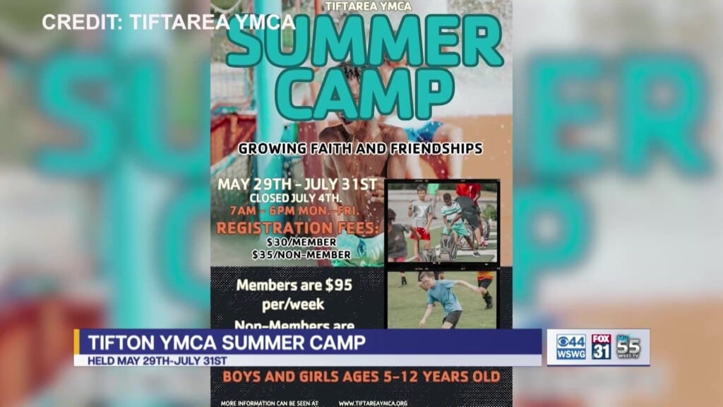 Registration Open Tift Area Ymca Summer Camp