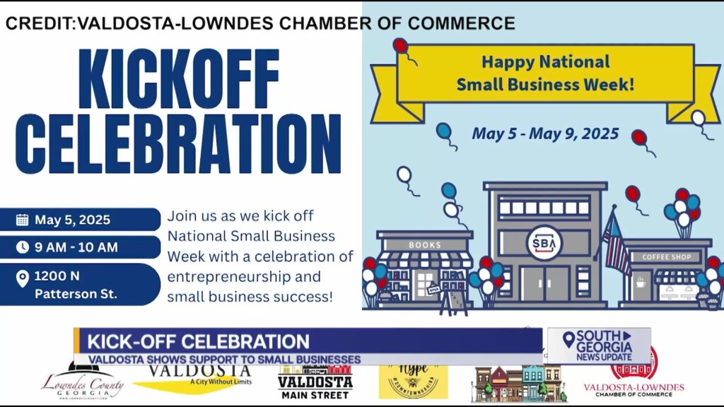 Valdosta Lowndes Chamber Of Commerce National Small Business Week