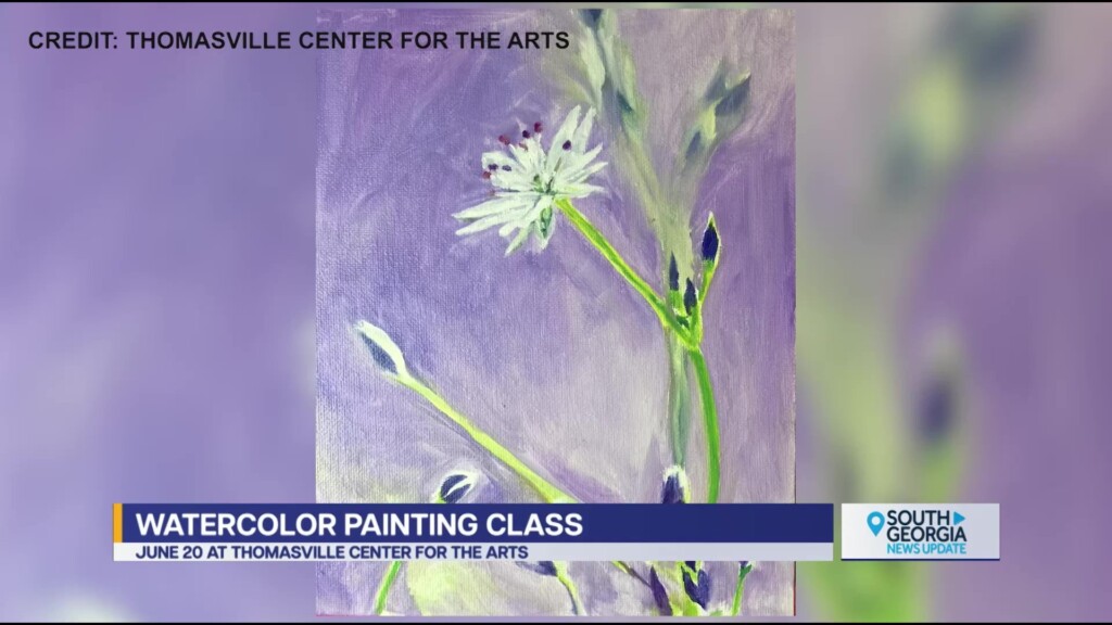 Thomasville Center For The Arts Watercolor Painting Class