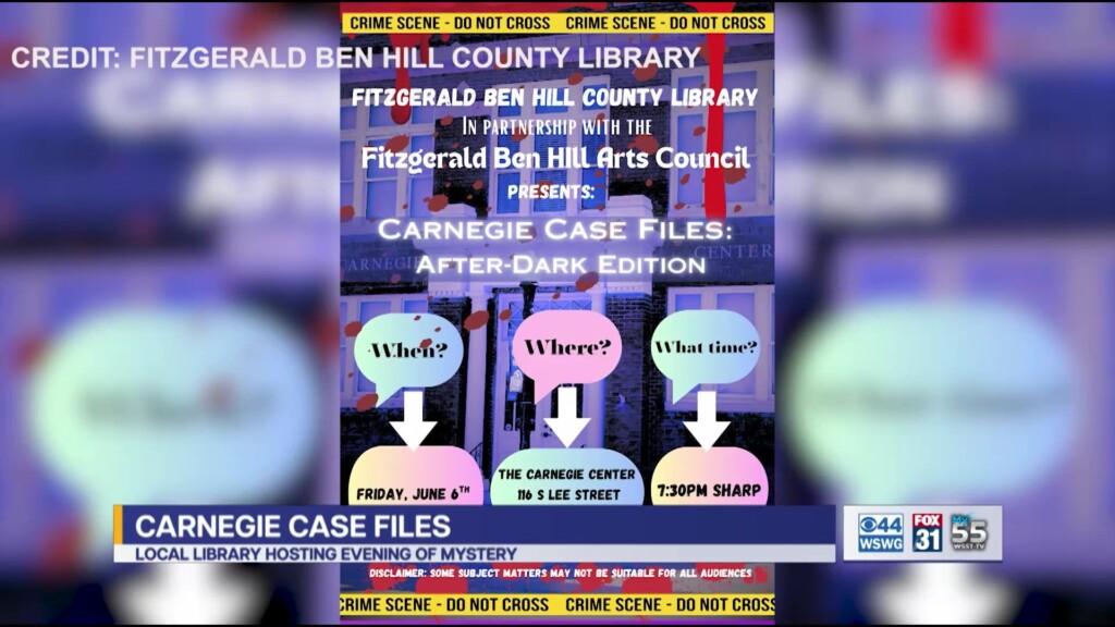 Fitzgerald Ben Hill After Dark Edition Of Carnegie Case Files