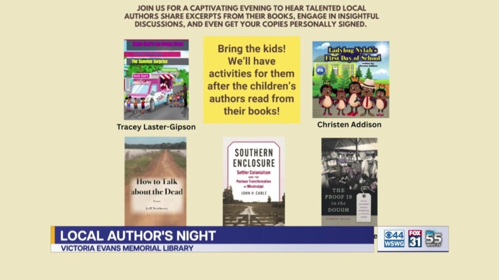 Ashburn Victoria Evans Memorial Library Local Author's Night