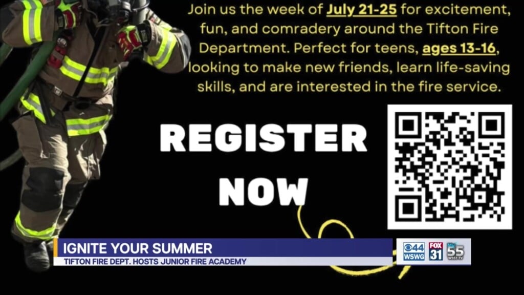 Tifton Fire Dept Junior Fire Academy
