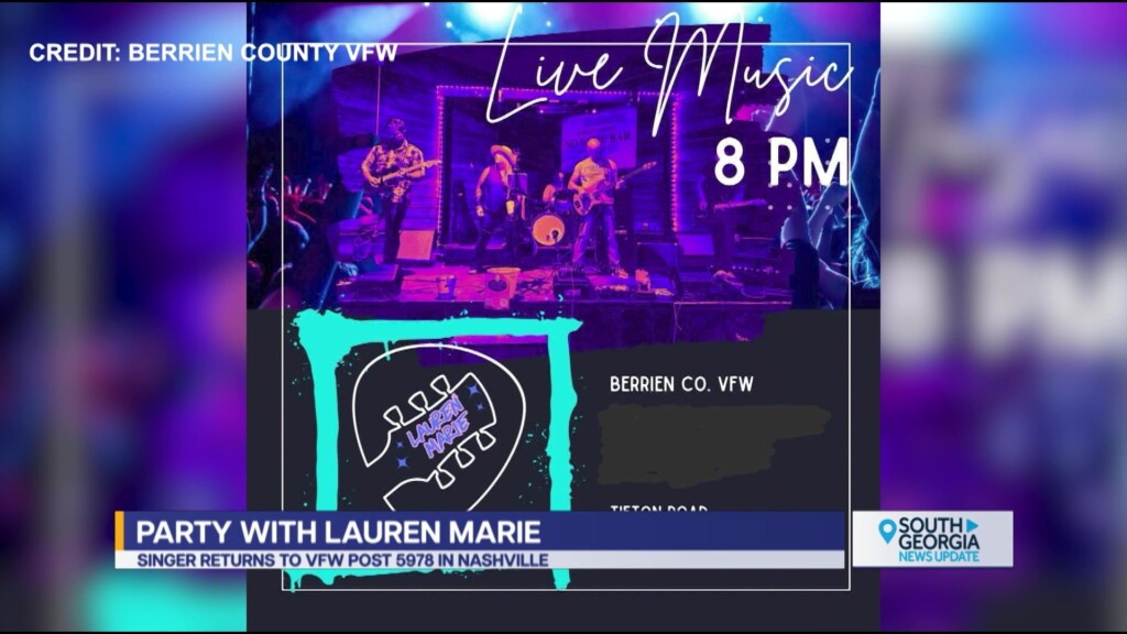 Berrien Vfw Post 5978 Country Artist Lauren Marie Live Show Saturday